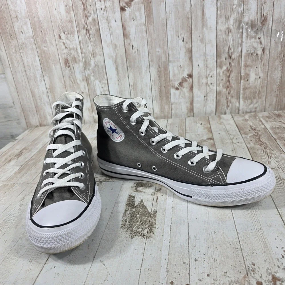 Converse Chuck Taylor All Star High Top Charcoal Gray Mens 11 1J793 Sneaker